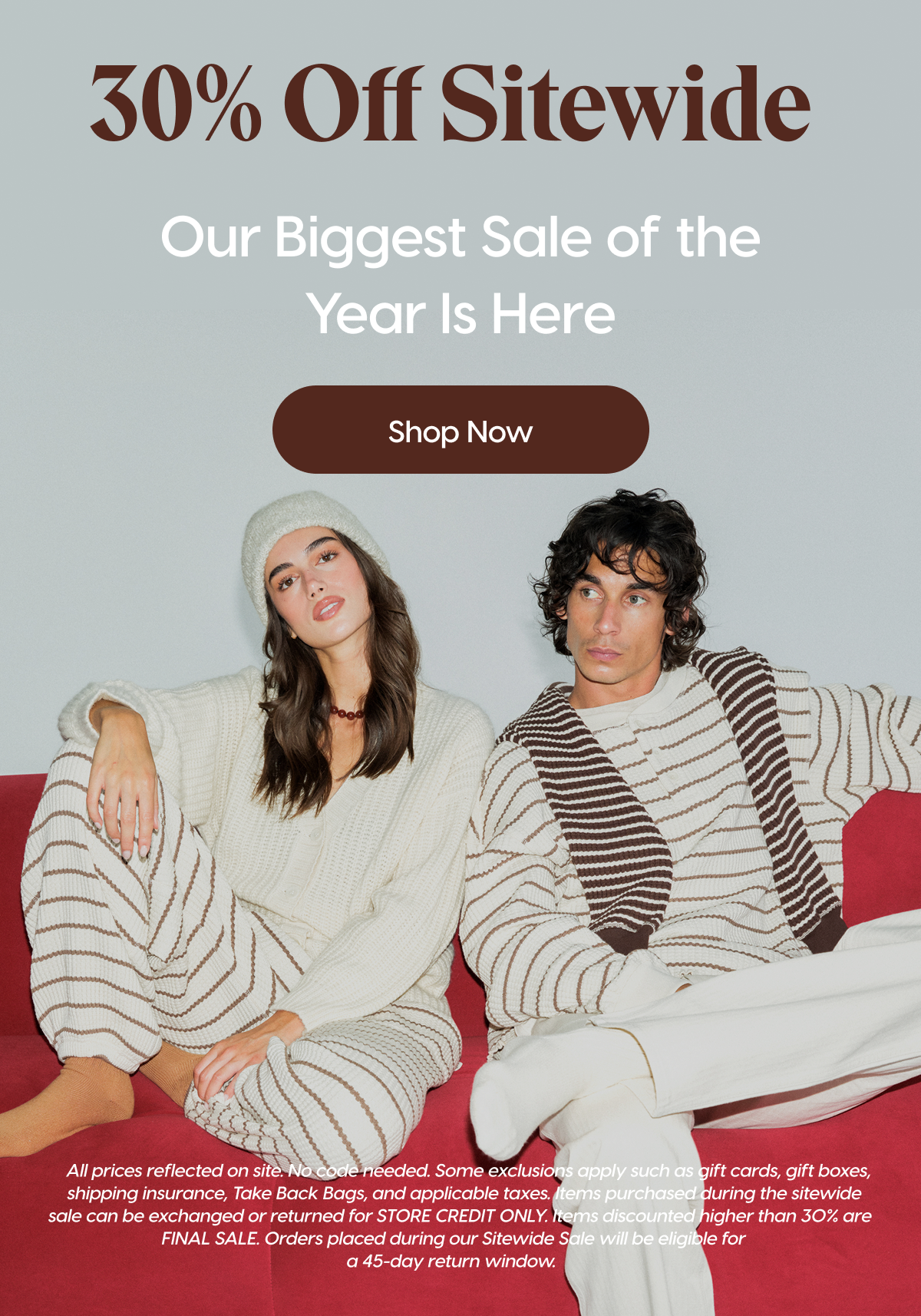 30% Off Sitewide