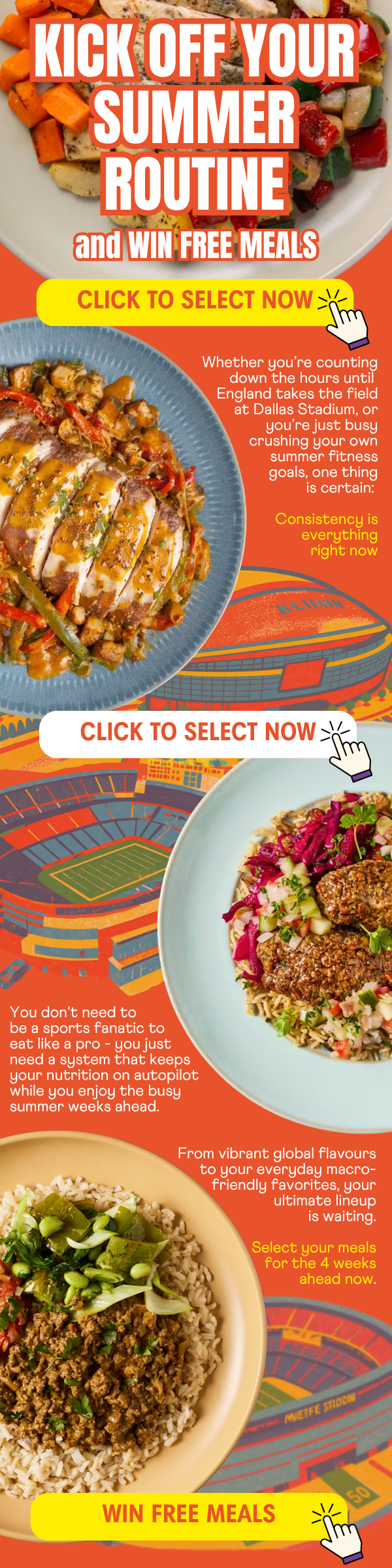 This is your chance to win free meals
