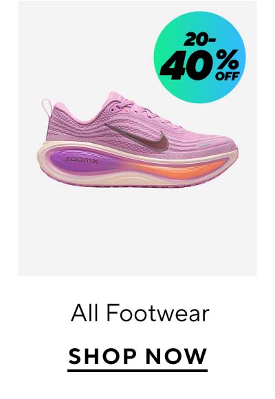 20-40% Off All Footwear