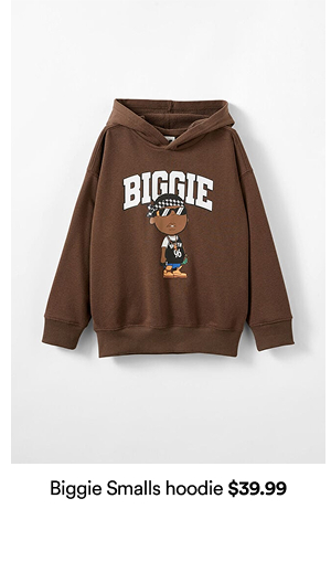 Biggie Smalls hoodie $39.99