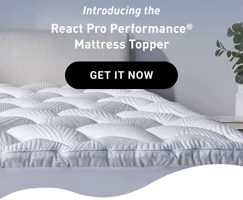 Introducing React Pro Performance® Mattress Topper