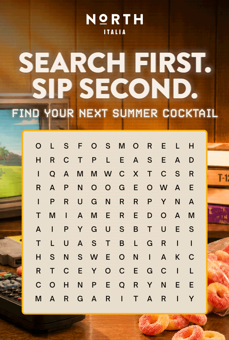 SEARCH FIRST. SIP SECOND.