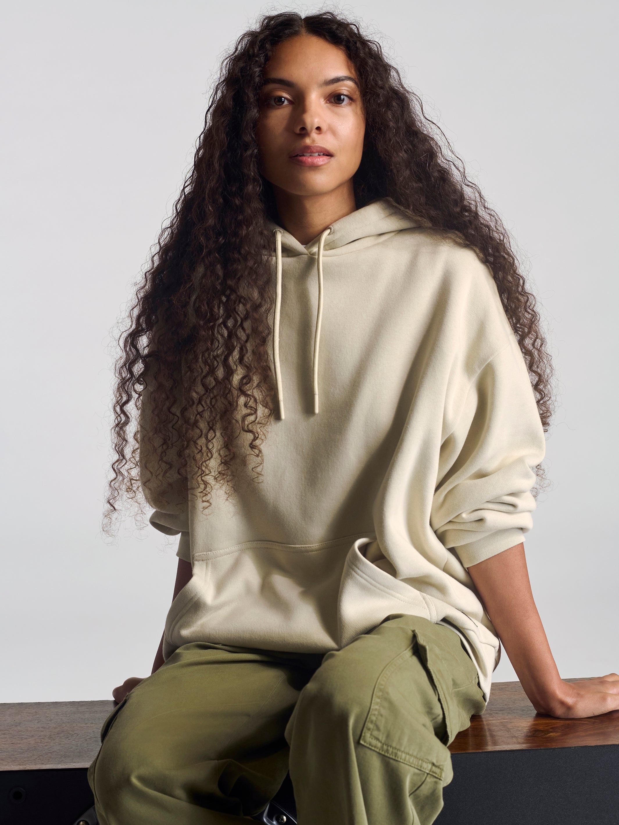 Image of Women's Montrose Hooded Sweatshirt In Pavement