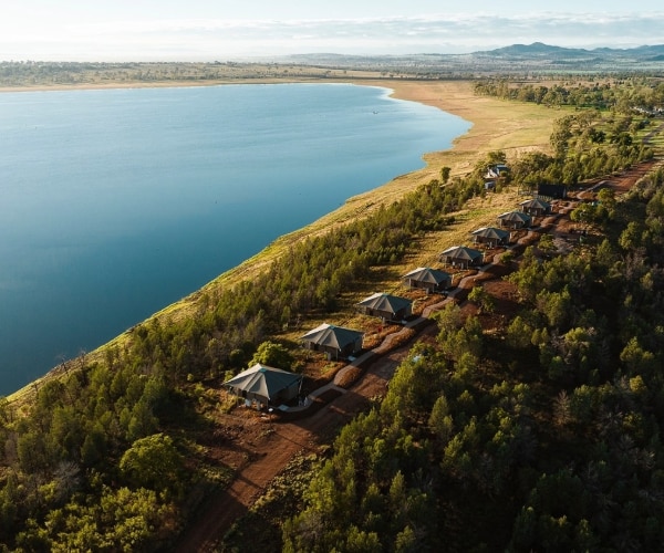 Australian bush luxury at this NSW glamping lodge