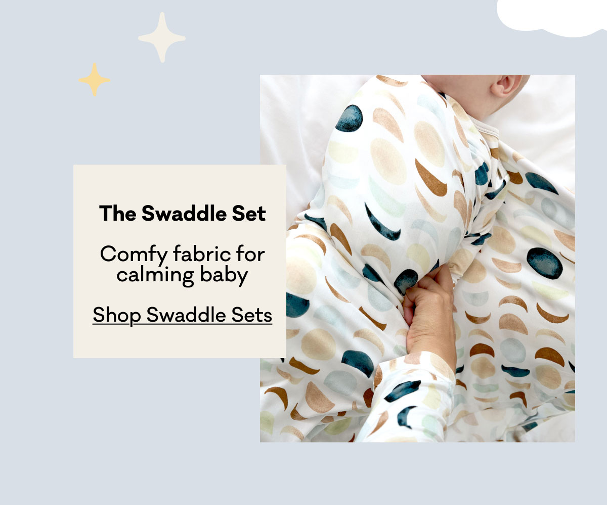 The Swaddle Set | Comfy fabric for calming baby | Shop Swaddle Sets