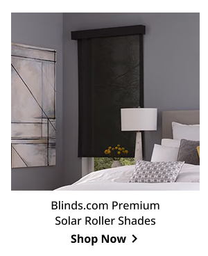 Blinds.com Premium Solar Roller Shades | Shop Now >