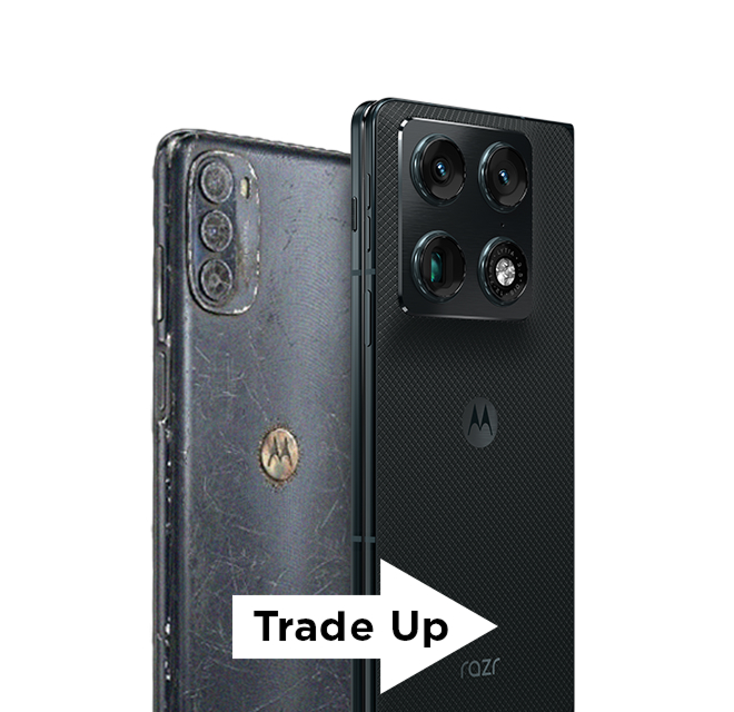 Trade in. Trade up.