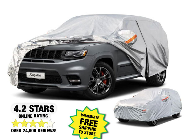 Waterproof SUV Vehicle Cover - ONLY $29.99 After Rebate*!