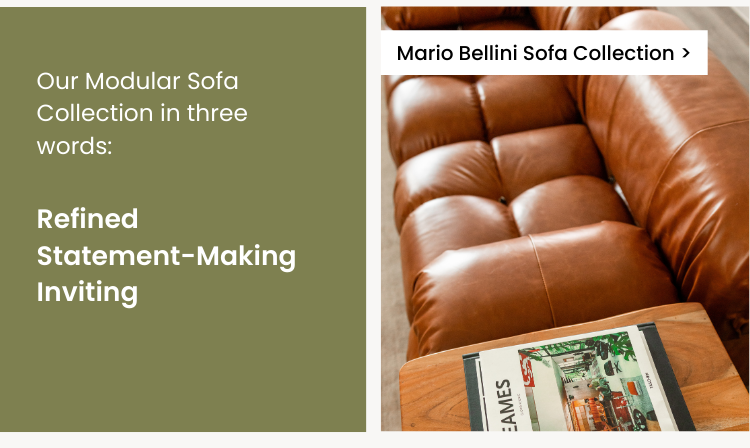 Mario Bellini Sofa Collection