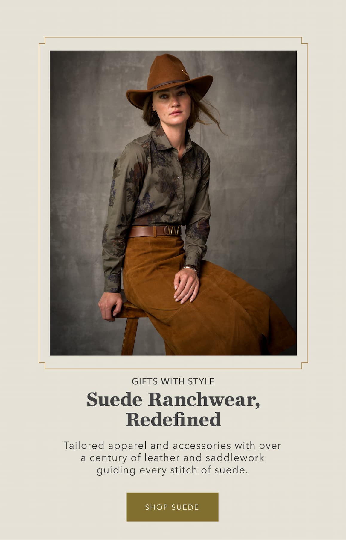 SHOP SUEDE RANCHWEAR