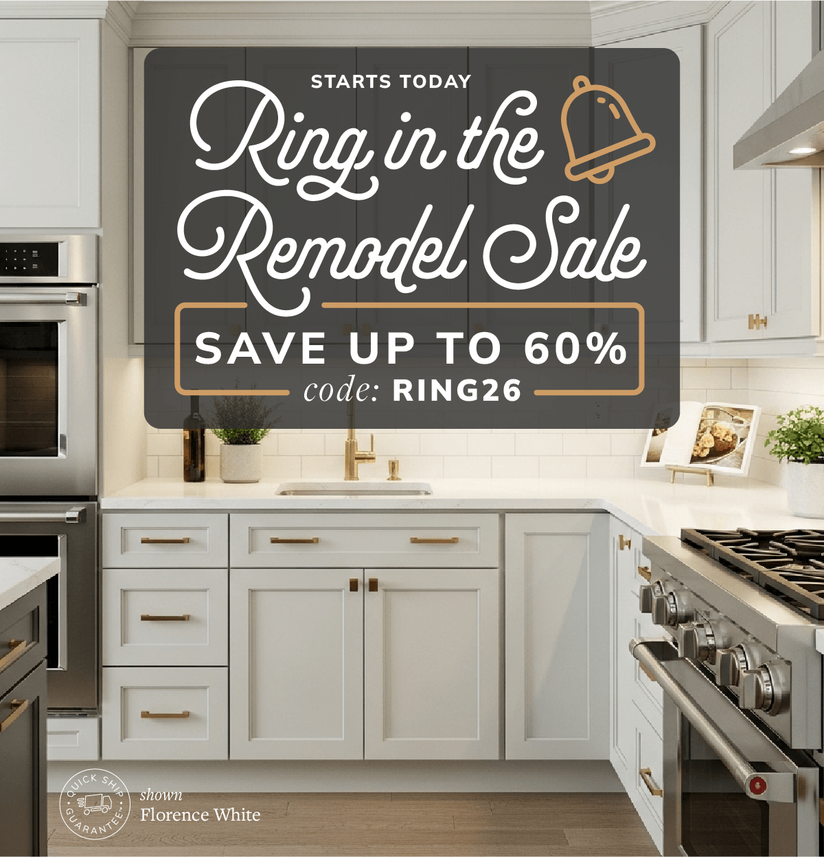 Ring in the Remodel Sale: Up to 60% Off