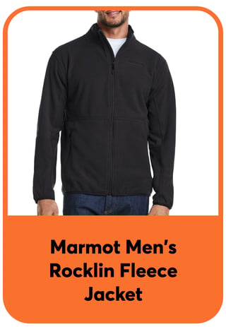 Marmot Mens Rocklin Fleece Jacket