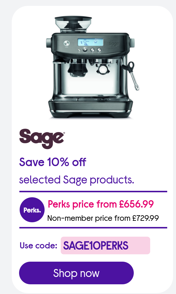 Save 10% off selected Sage products 