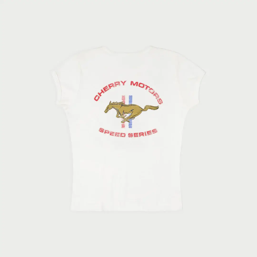 Image of Cherry Motors Scoop Baby Tee