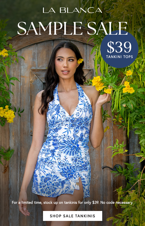 Shop Sample Sale Tankini Tops: $39