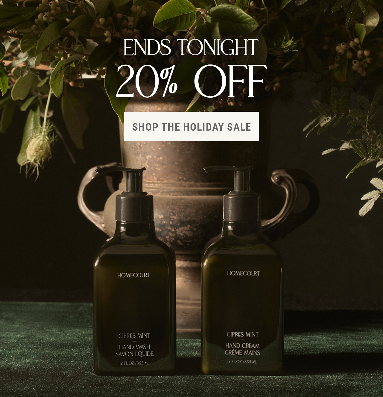 Ends Tonight — 20% OFF Select Items