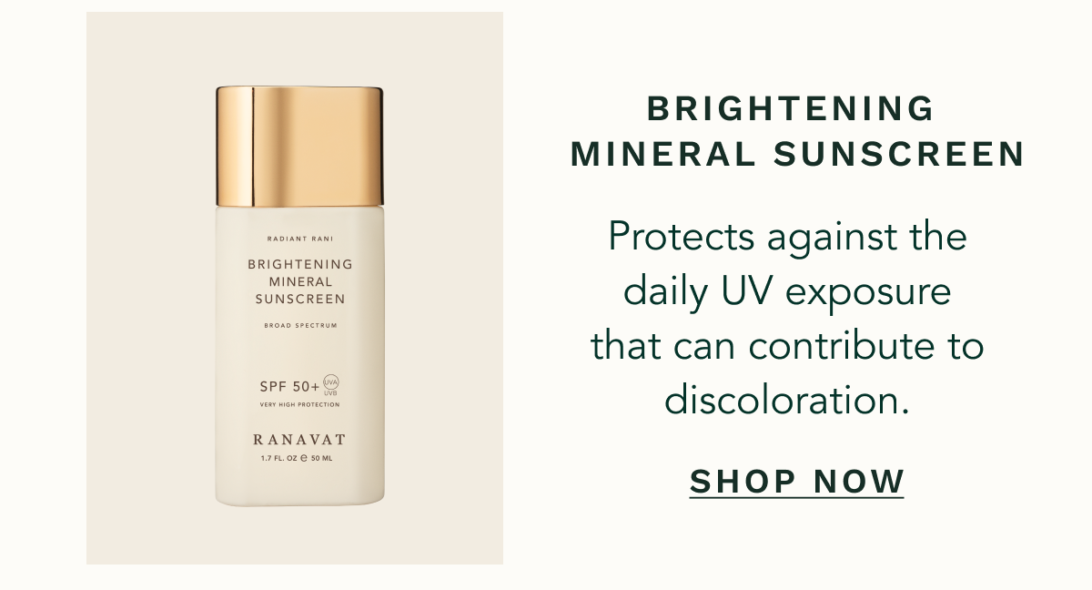 BRIGHTENING MINERAL SUNSCREEN