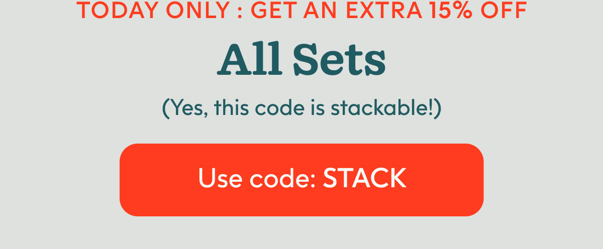 Use code: STACK