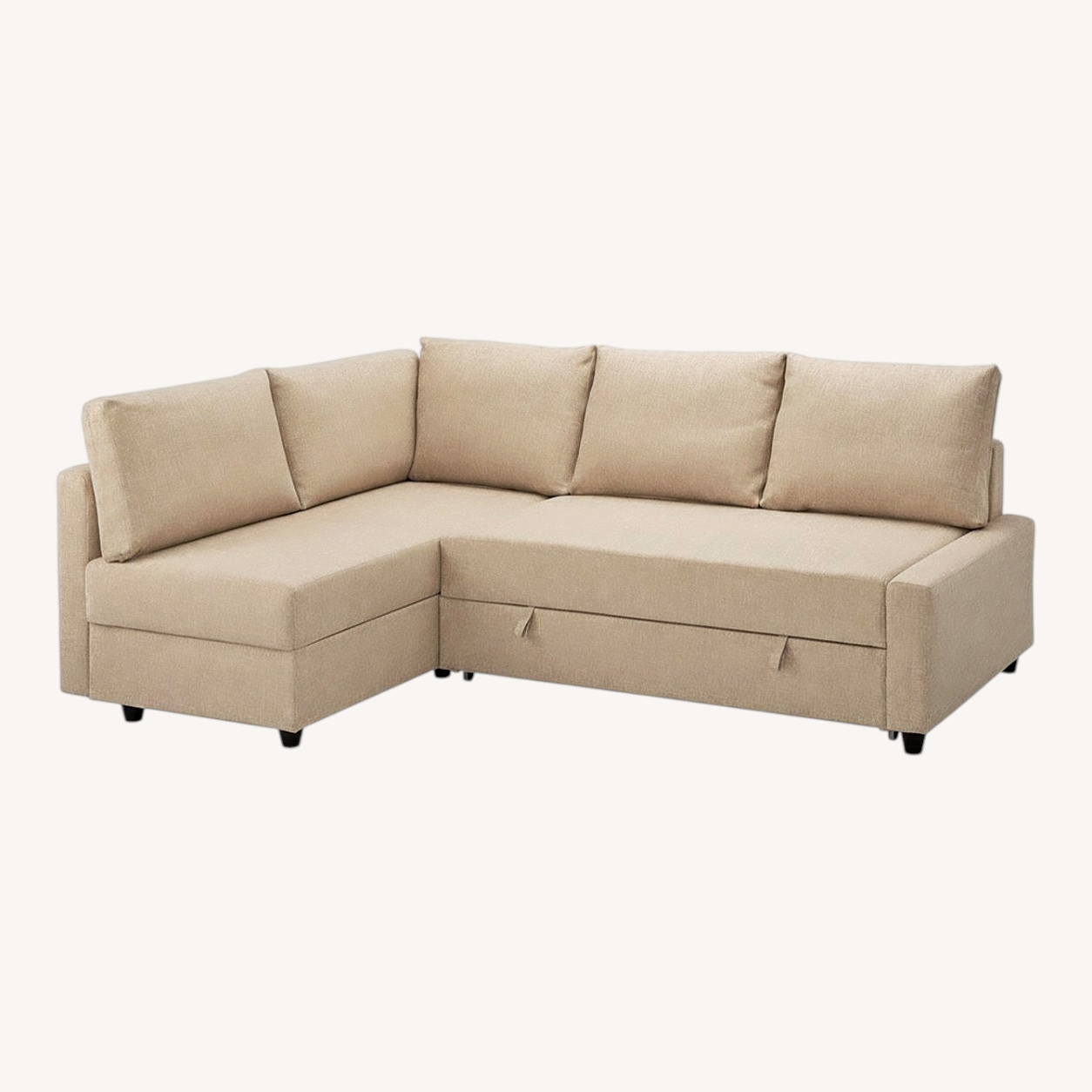 Image of Ikea Friheten Natural Fabric 2 Piece Sectional