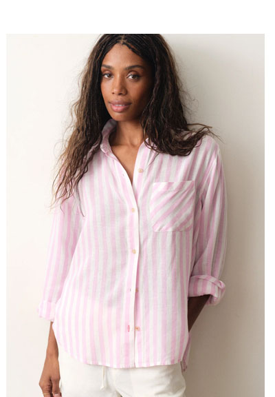 Jane Relaxed Linen Shirt