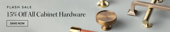 Flash Sale - 15% Off All Cabinet Hardware - Save Now