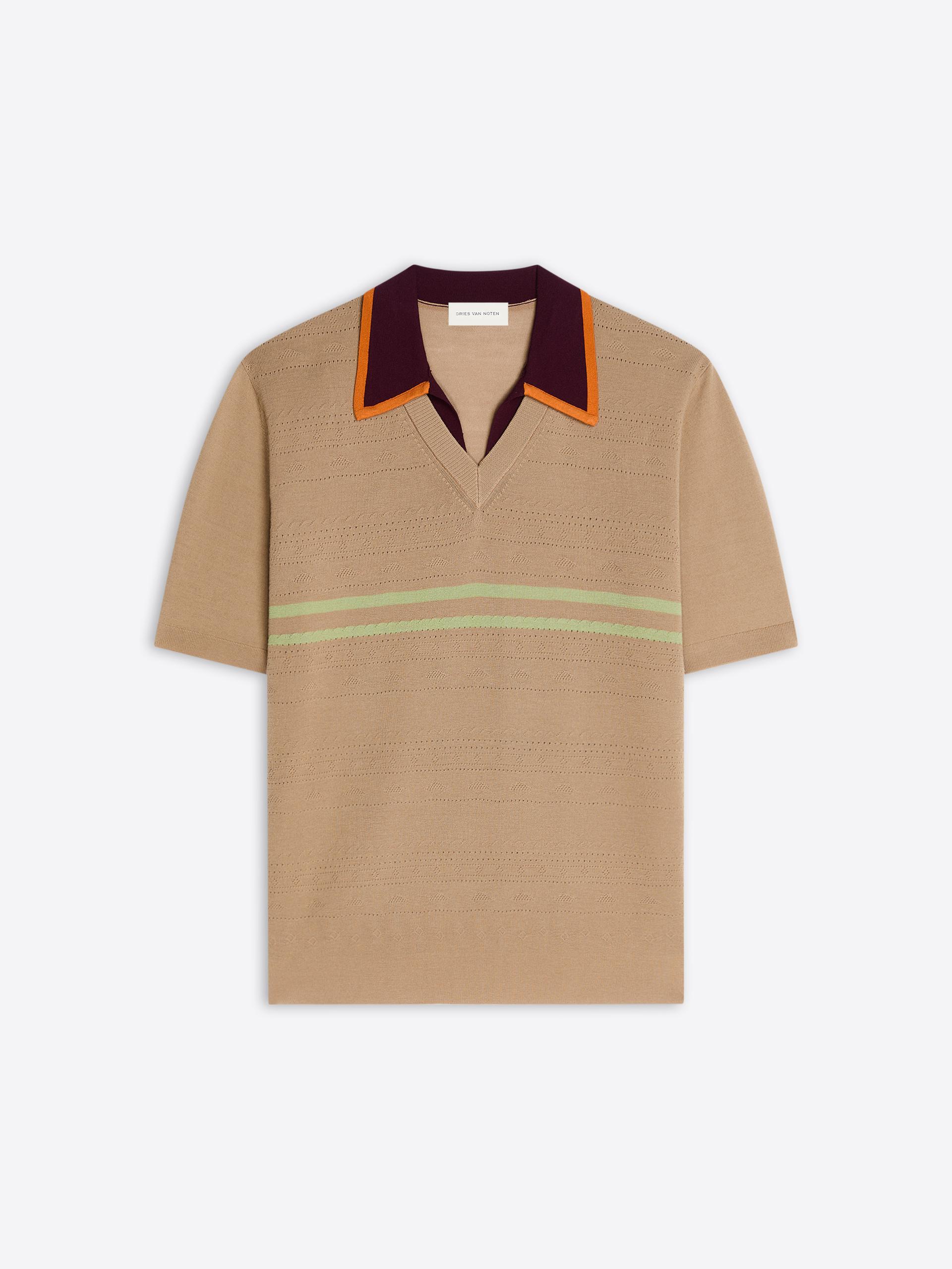 Merino Wool Polo shirt - Dries Van Noten