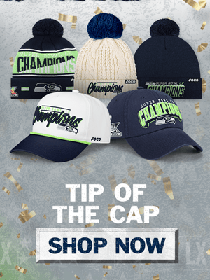 Shop Officially Licensed Seattle Seahawks Champ Headwear!