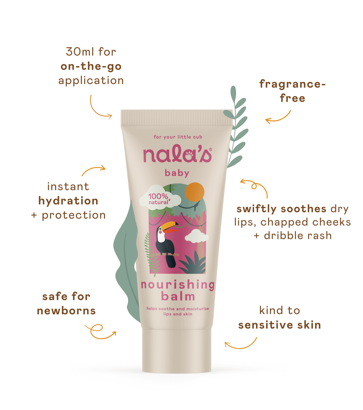 Nala's Baby 100% Natural Nourishing Balm
