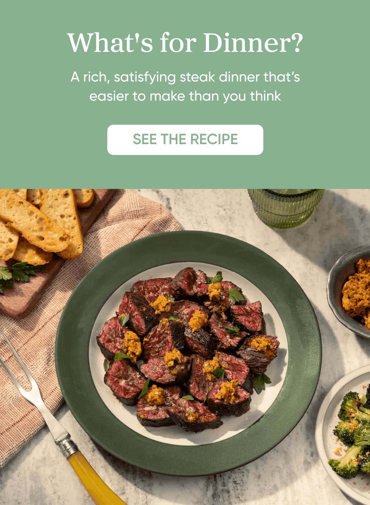 What's for dinner?