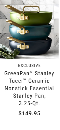 Exclusive - GreenPan™ Stanley Tucci™ Ceramic Nonstick Essential Stanley Pan, 3.25-Qt. - $149.95