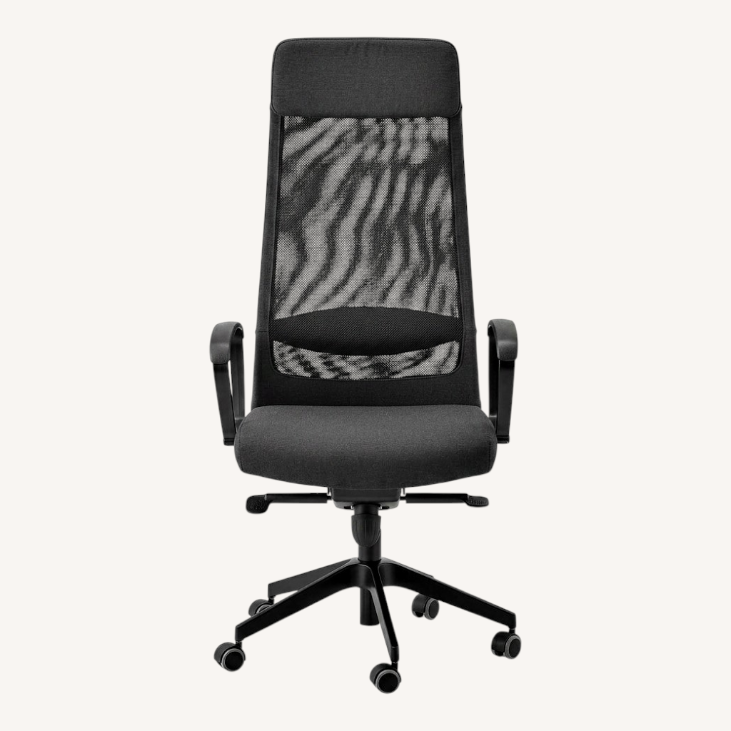 Image of Ikea Markus Black Leather Office Chair