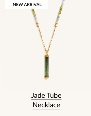 Jade Tube Necklace