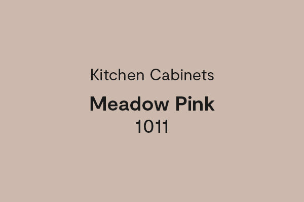 Kitchen Cabinets - Meadow Pink 1011
