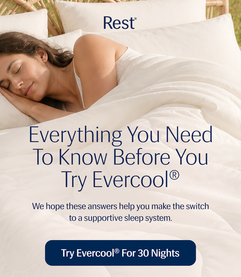 The Fence is a Bad Sleep Surface – We hope these answers can help you get off it and onto a supportive sleep system. | Try Evercool® for 30 Nights