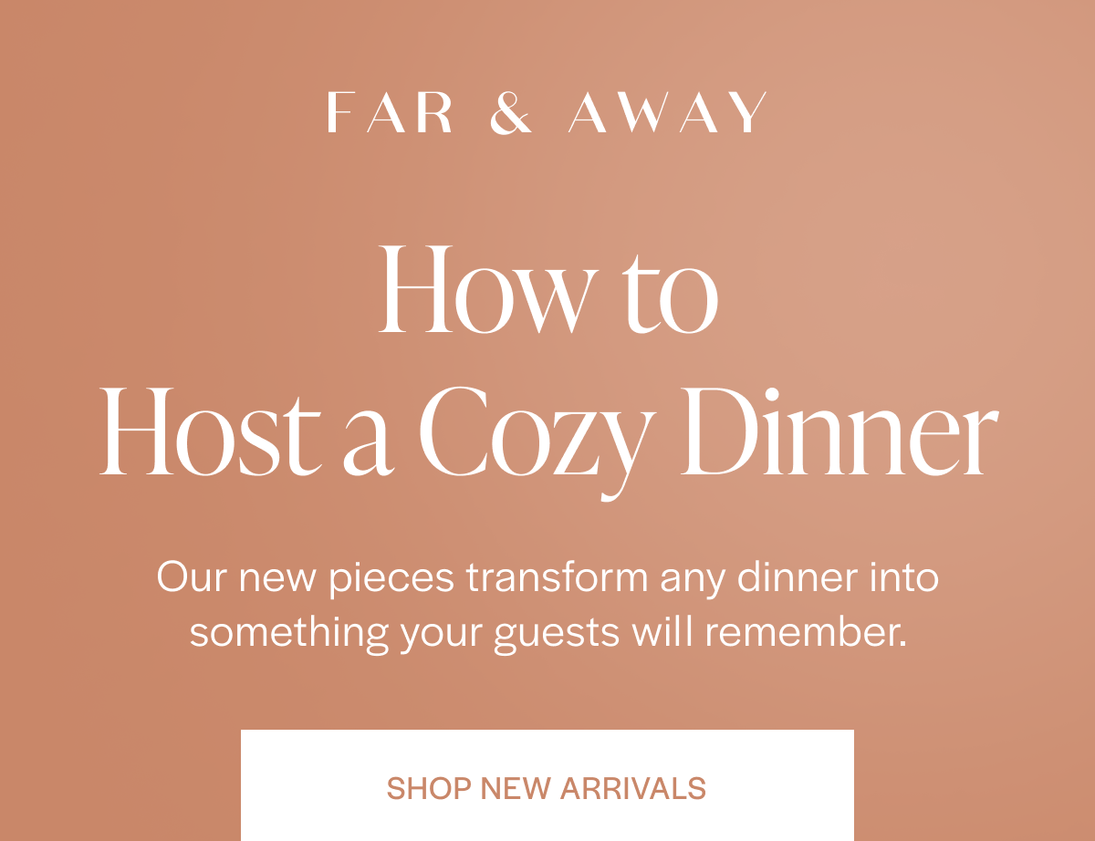 How to Host a Cozy Dinner