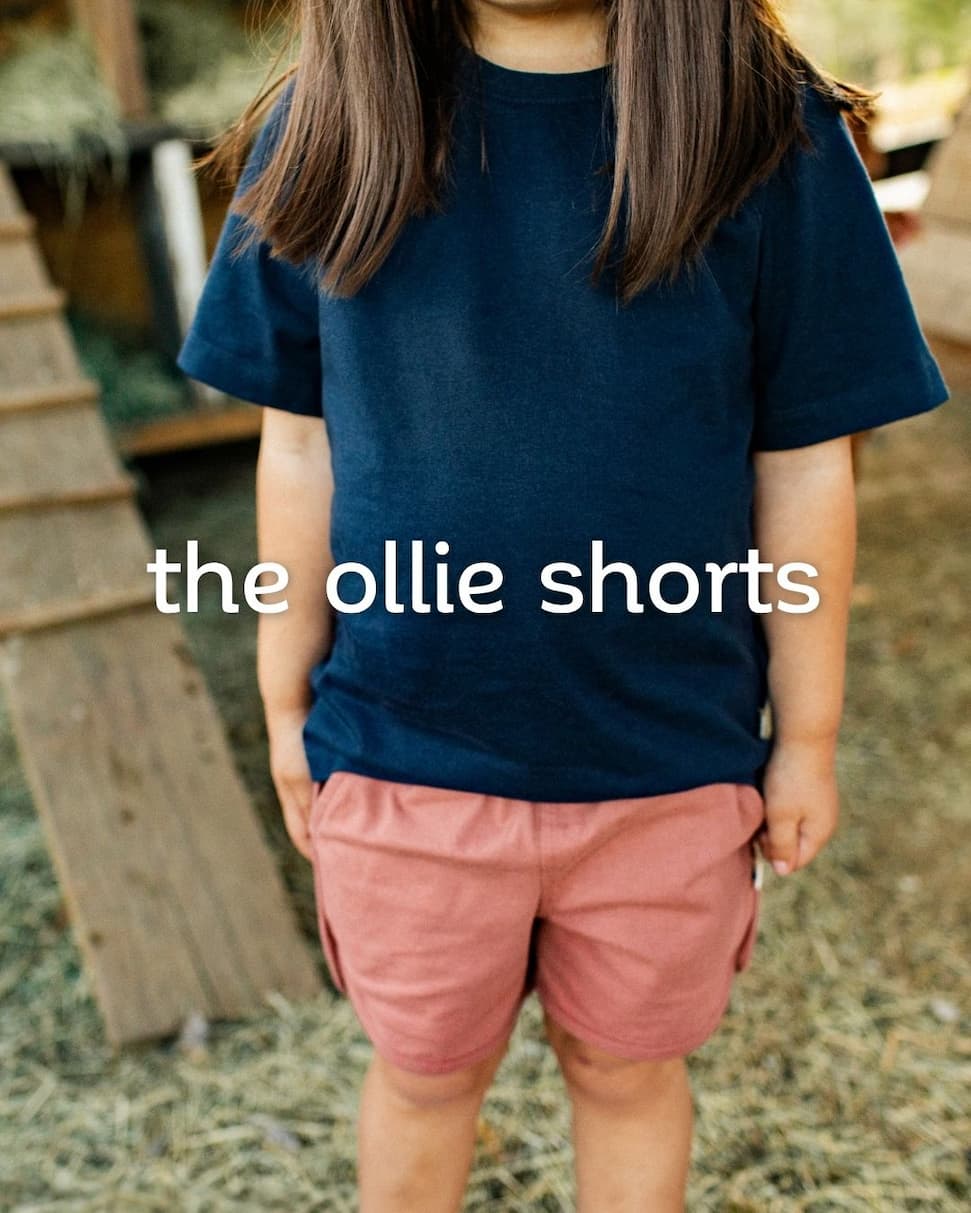Ollie Shorts in Rose