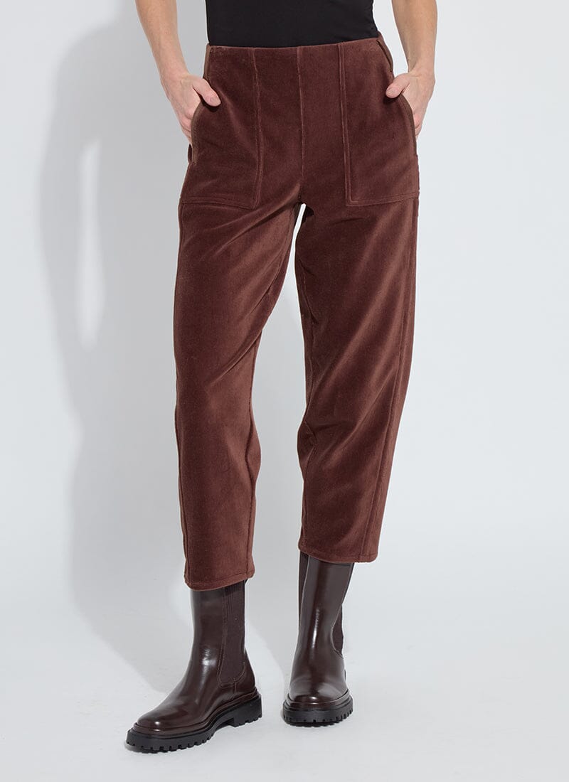 Image of Tatum St Baby Cord Crop Barrel Trouser