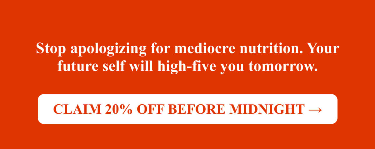 Claim 20% Off Before Midnight →