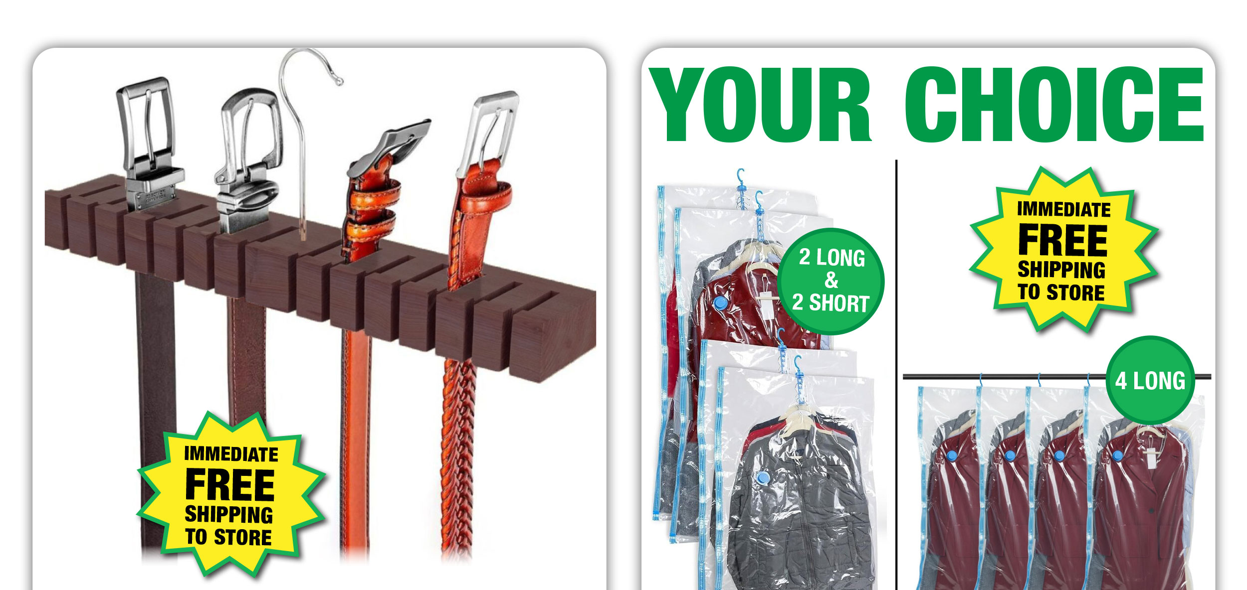 Houndsbay® The Block™ Belt Hanger - ONLY $4.99 After Rebate*!