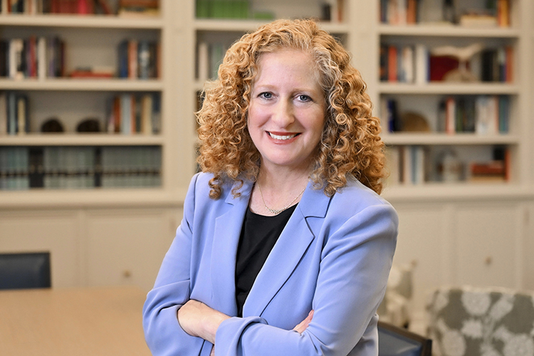 Columbia University President Jennifer L. Mnookin