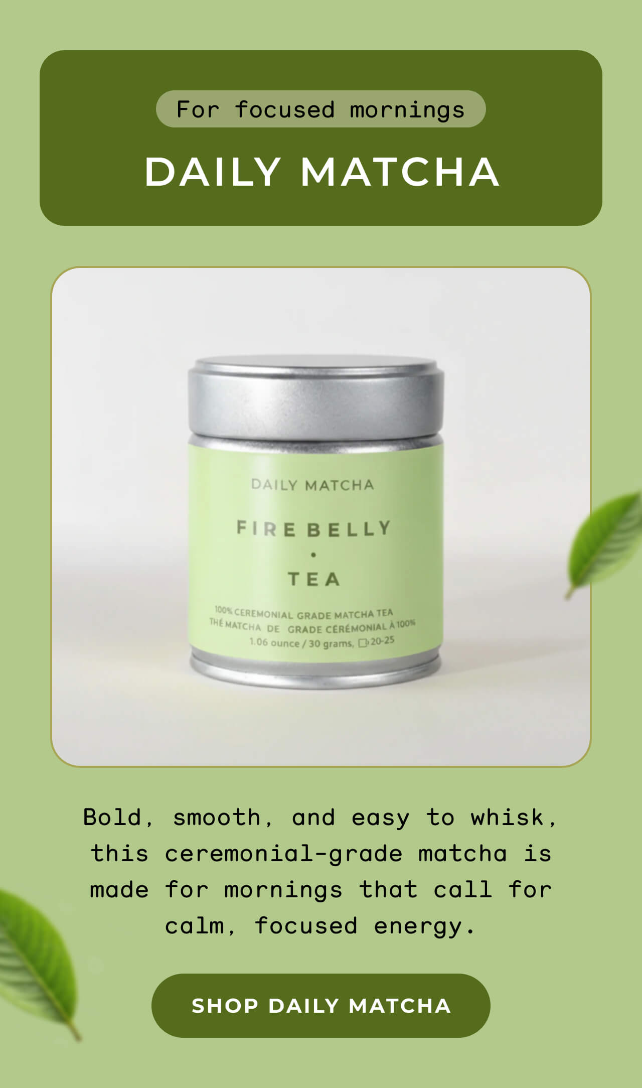 Daily Matcha >