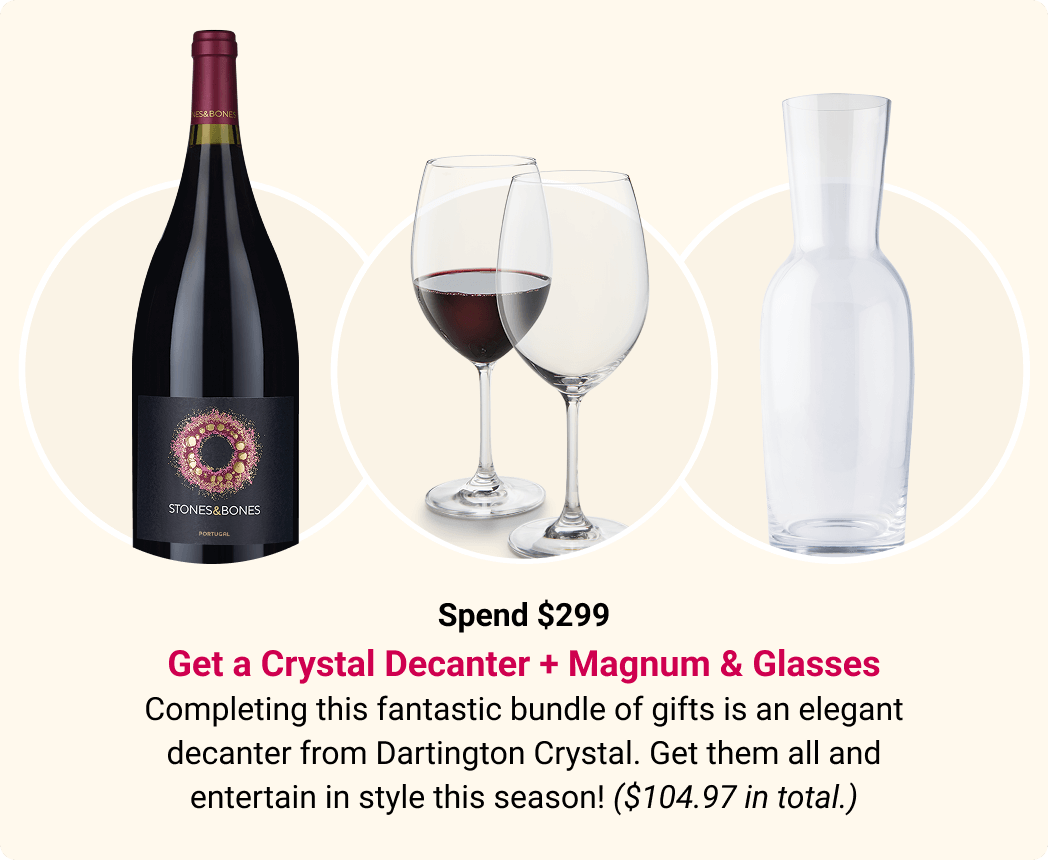 Stones & Bones magnum + glassware