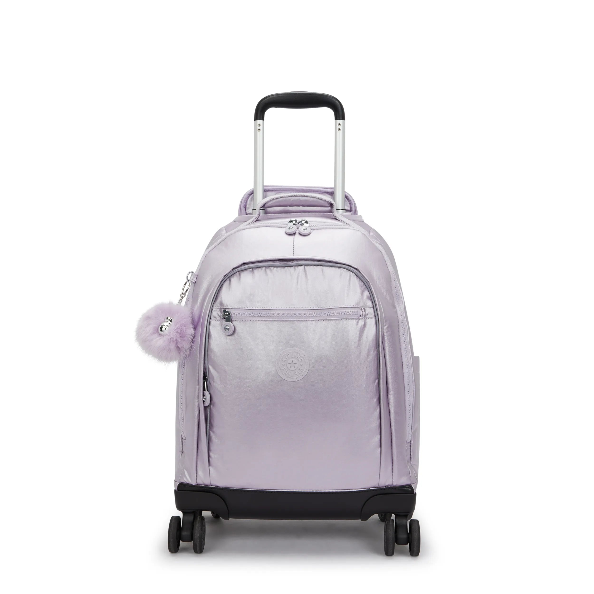 New Zea Metallic 15" Laptop Rolling Backpack-Lilac Moon Metallic