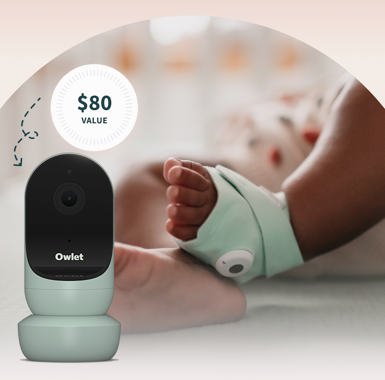 Buy FDA-Cleared Dream Sock® + Get a Free Owlet Cam® 2 | Shop Now | $80 Value