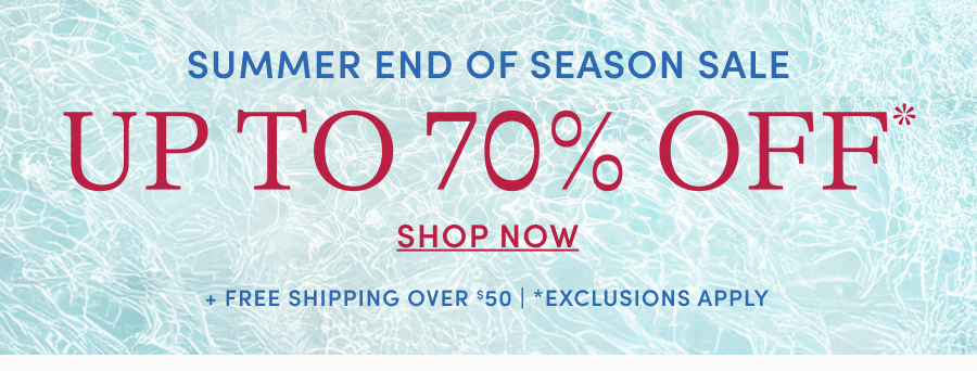 up to 70% off
