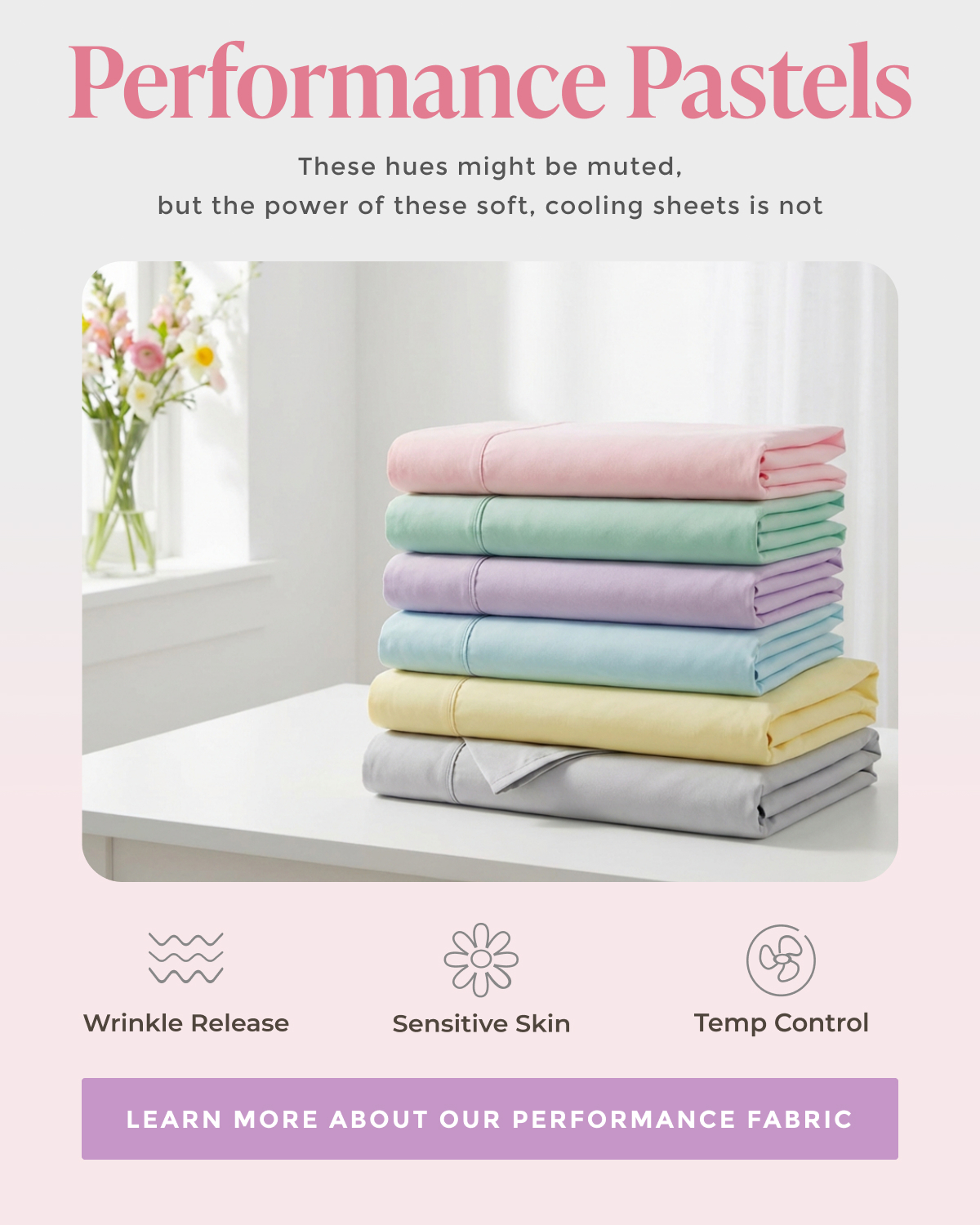 Shop $89 breathable sheet sets