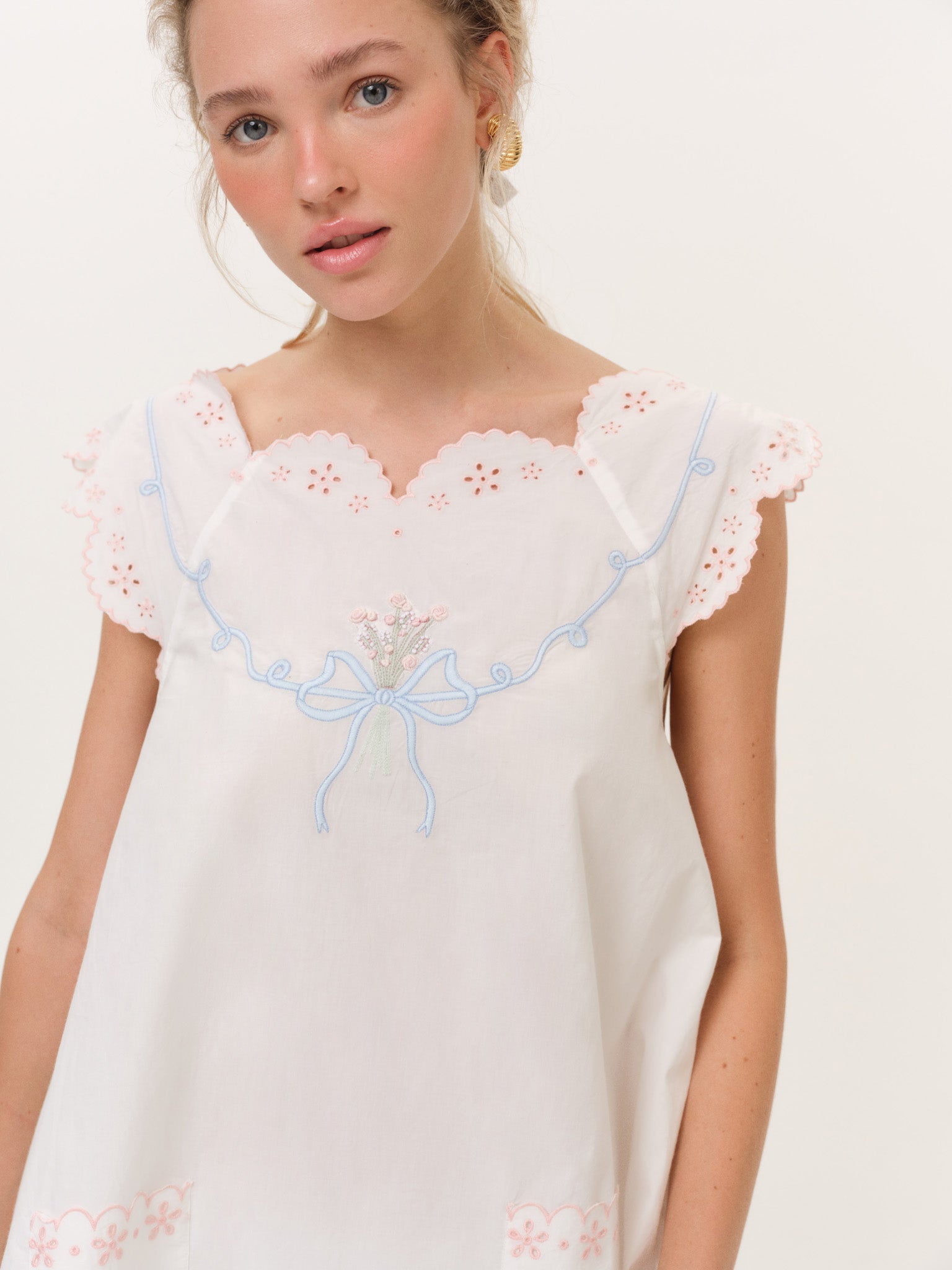 Image of Catherine Mini Dress and Bloomer