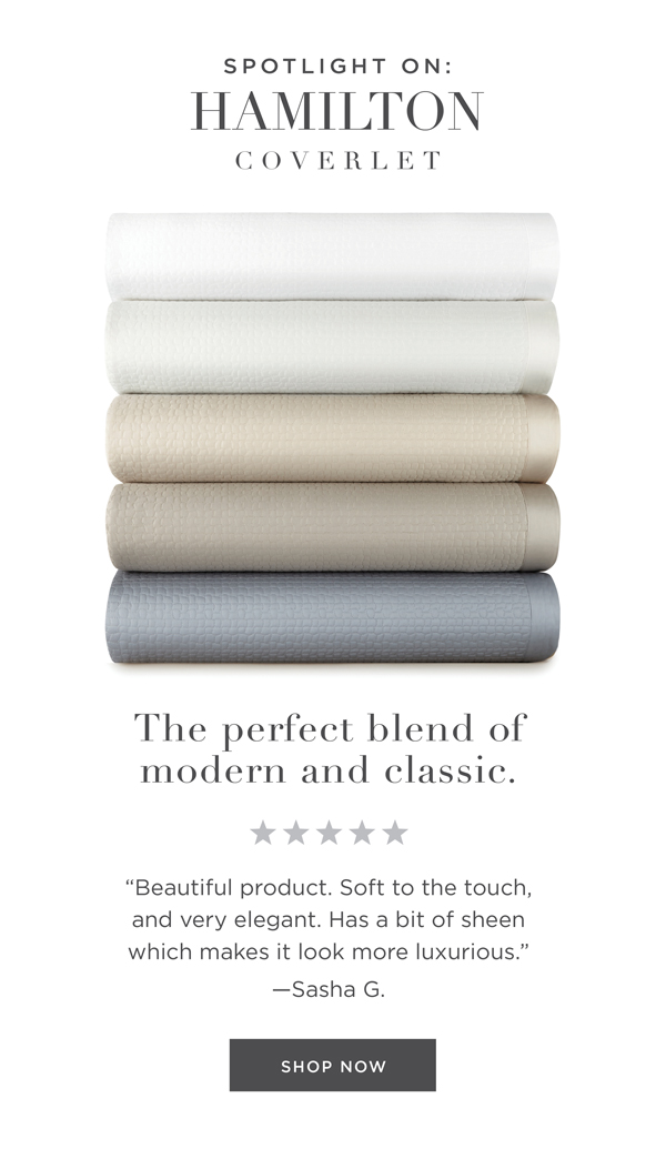 Hamilton Quilted Coverlet