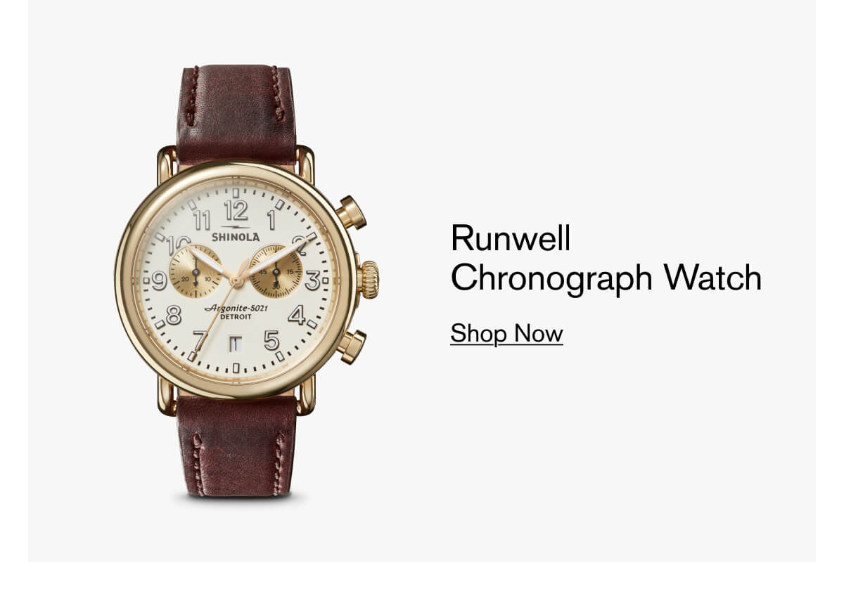 Runwell Chronograph Watch | [ SHOP NOW ]
