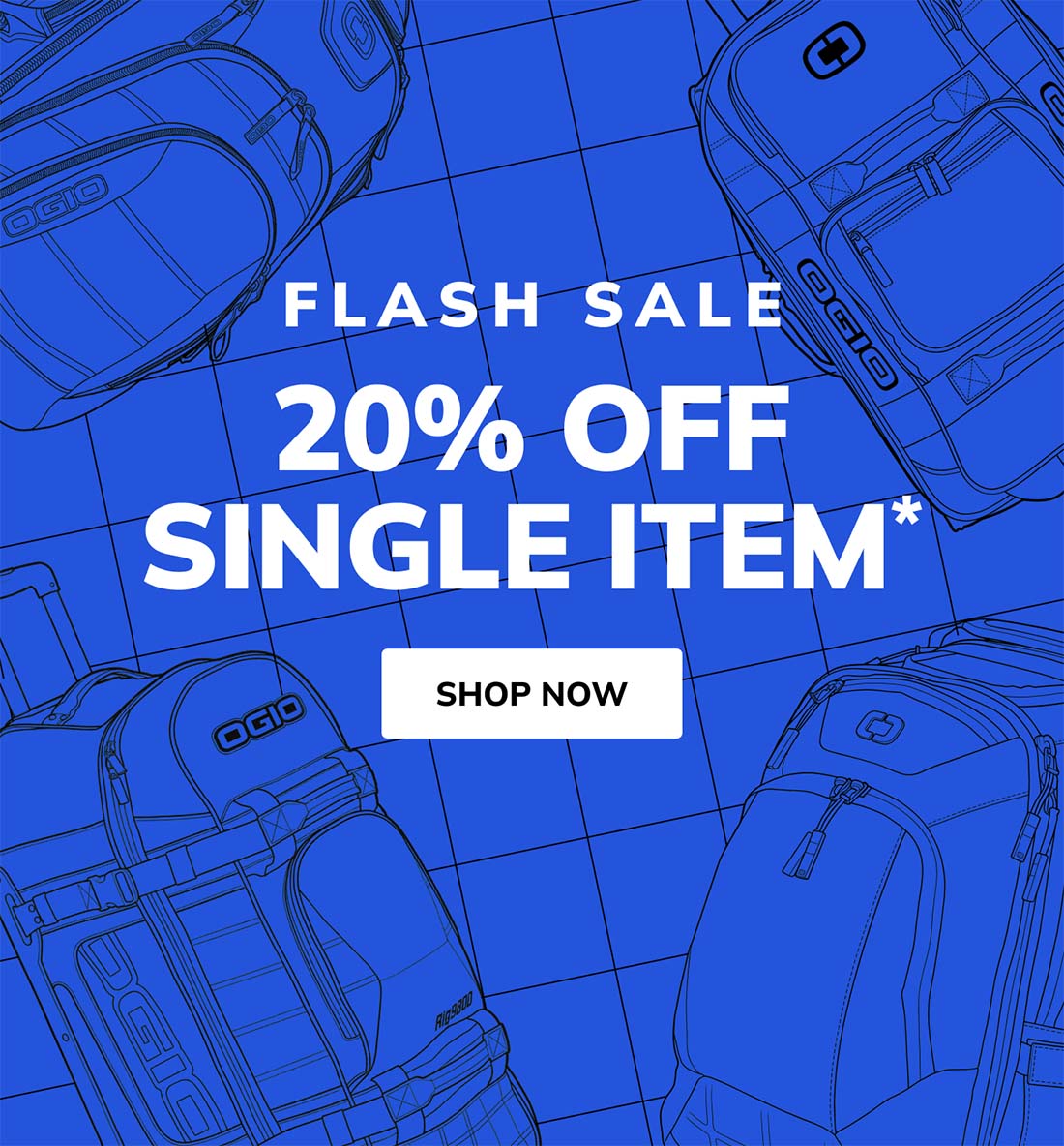 Flash Sale: 20% Off Single Item